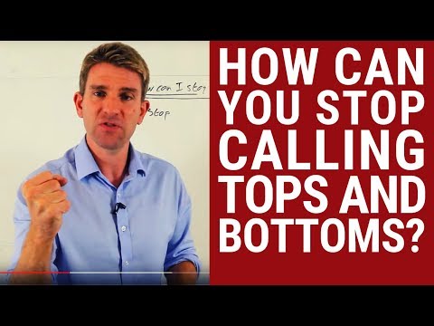 How to Stop Trying to Predict Market Tops & Bottoms? 😤 Video