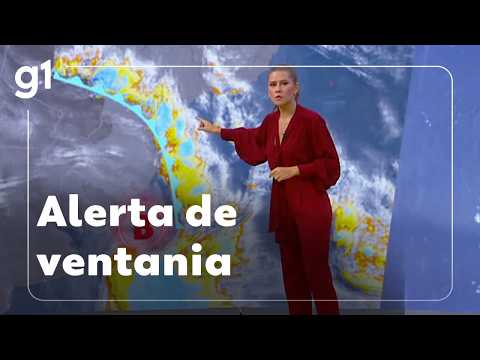 Previsão do tempo: ventania forte pode chegar ao Centro-Oeste e Sudeste