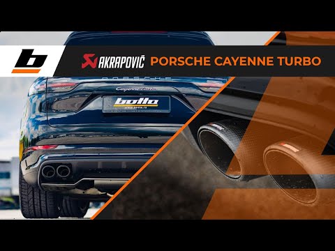 AKRAPOVIC Porsche Cayenne Turbo