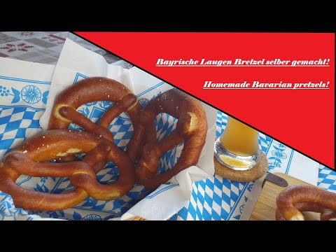 Oktoberfest Brezel selber machen😋! Oktoberfest Homemade Bavarian pretzels😋!