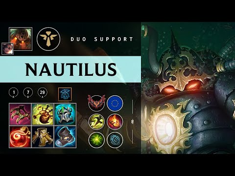 Nautilus Support vs Seraphine - EUW Grandmaster Patch 26.01