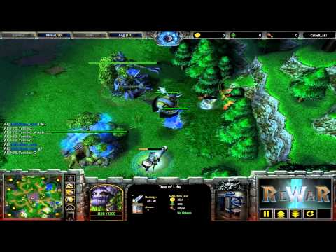 HPE.Yumiko (HU) vs IAM.Zhou_xixi (NE) - Game 3 - WarCraft 3 gameplay - RN155