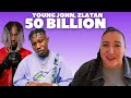Young Jonn Zlatan 50 Billion Just Vibes Reaction