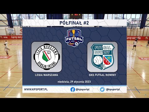 ⚽ Legia Warszawa 🆚 GKS Futsal Nowiny | Półfinał | 🏆 MMP W Futsalu U15 - Ustka 2023 #futsal