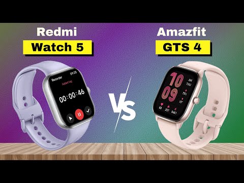Redmi Watch 5 vs Amazfit GTS 4
