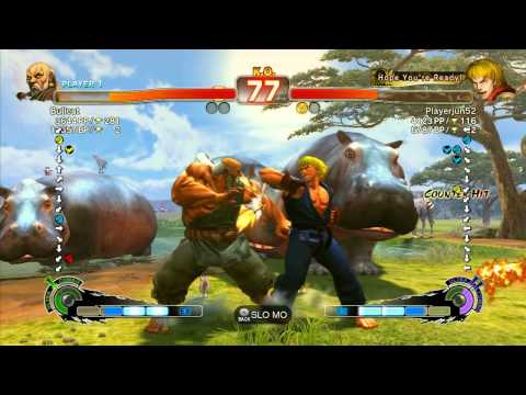 SSF4 AE: Bullcat (Gouken) vs Playerjun52 (Ken) - Ranked Match (720p HD)