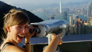 Peak Tram Ride along with stunning views of Hong Kong Island and Victoria Harbor from The Peak (太平山)