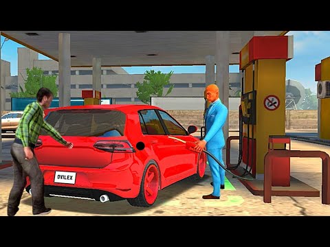 UBER CAR DRIVER 2× SPEED DRIVING FUNNY GAS STATION - TAXI SIM 2020 Game Android/ios gameplay