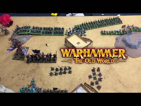Warhammer the Old World Tournament Battle Report Vampires vs the World