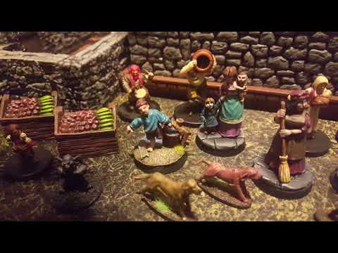 Town and villiage miniatures: Warlock Tiles tavern