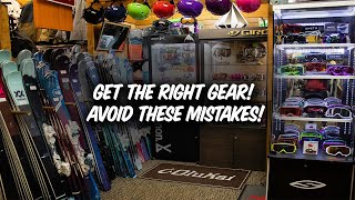 10 Mistakes To Avoid When Buying Ski Gear!!