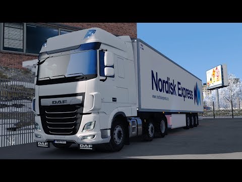 ETS2 1.28 - Winter Mod - Poland Rebuilding - DAF Euro 6 Facelift - ProMods 2.20