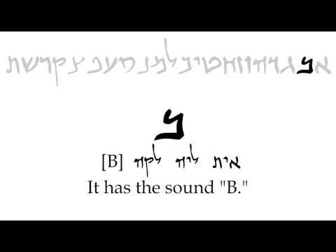 galilean aramaic alphabet lesson conversational