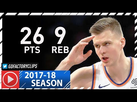 Kristaps Porzingis Full Highlights vs Nets (2018.01.15) - 26 Pts, 9 Reb, 2 Blocks!