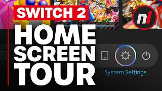Nintendo Switch 2 UI & Home Screen Tour