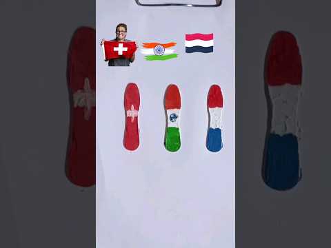 🇮🇳🇨🇭🇳🇱 flag drawing Independence day drawing #india #trending #viral #ytshorts #youtubeshorts #art