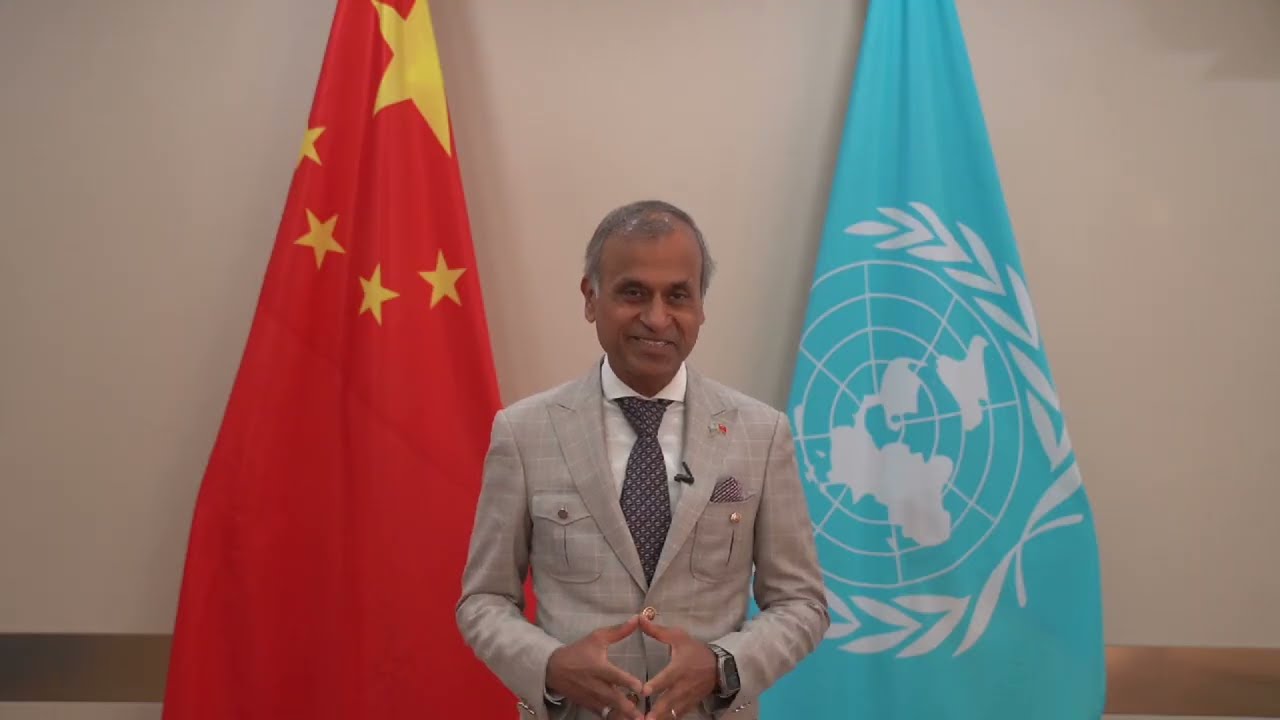 UN Resident Coordinator Siddharth Chatterjee for Club of Rome International Conference