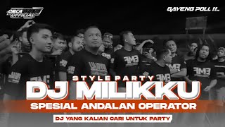 Download lagu DJ MILIKKU • PALING ENAK SEDUNIA‼️ BASS PULEN • STYLE PARTY X KARNAVAL mp3 Download lagu DJ MILIKKU • PALING ENAK SEDUNIA‼️ BASS PULEN • STYLE PARTY X KARNAVAL mp3
