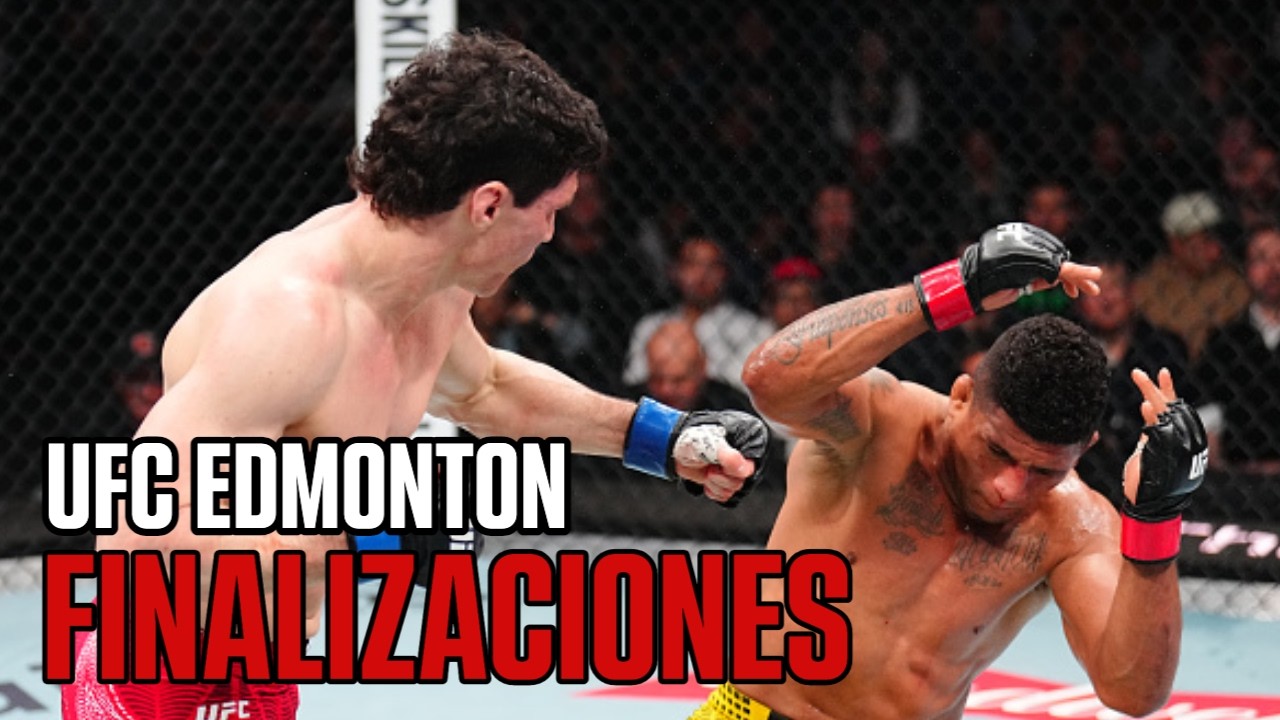 #UFCEdmonton Buckley vs. Malott: Finalizaciones