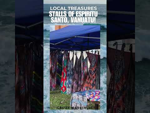 Thumbnail for STALLS OF ESPIRITU SANTO VANUATU: #cruiseexperiences #cruiselife #travel #cruisetour
