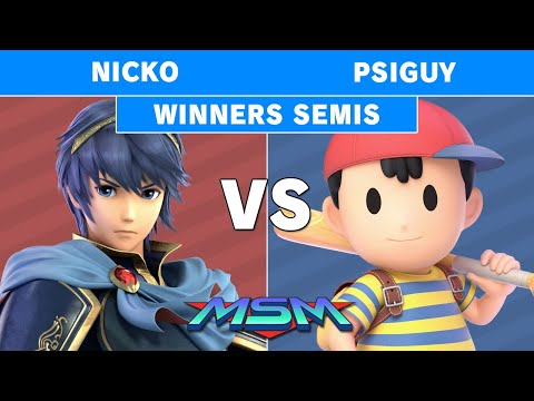 HAT 101 - Demise | Nicko (Marth) Vs. W8 | PSIguy (Ness) Winners Semis - Smash Ultimate