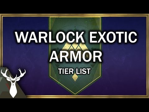 Warlock Exotic Armor Tier List (Best Exotic Armor)
