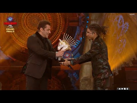 Bigg Boss 16 | Mc Stan became the Winner of Bigg Boss 16 see winning moment😍