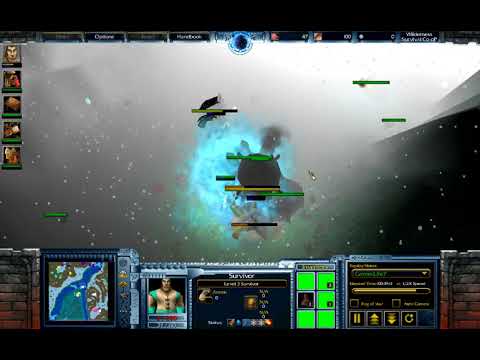 Wc3/Wilderness Survival WSL:1v3 vs Mumu&Friends Gone Wrong!