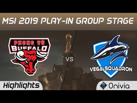 PVB vs VEG Highlights Game 5 MSI 2019 Play in Knockout Stage Phong Vu Buffalo vs Vega Squadron by On
