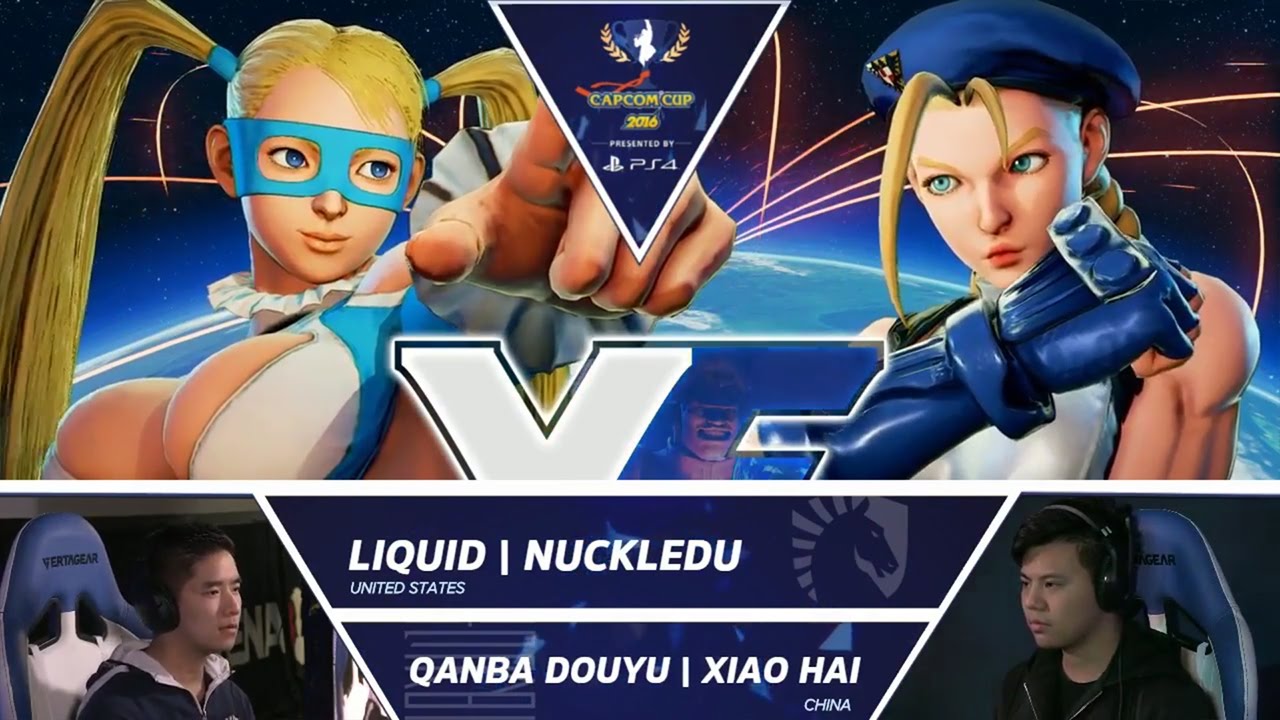 SFV: Liquid NuckleDu vs Qanba Douyu Xiao Hai - Capcom Cup 2016 Day 1 Top 16 - CPT2016 - YouTube