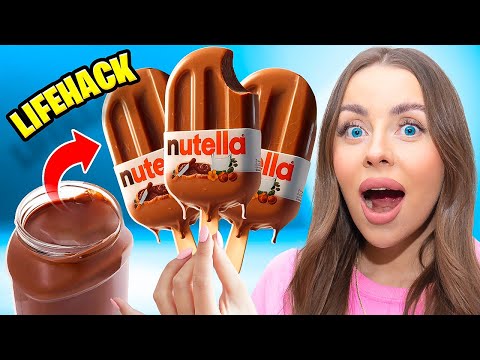 WE TEST VIRAL LIFE HACKS WITH NUTELLA!