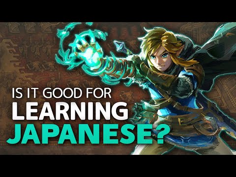 Zelda: Tears of the Kingdom  - Is It Good for Learning Japanese? - Game Gengo Review
