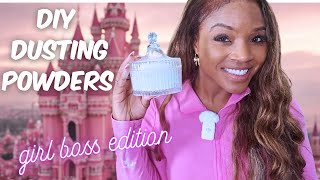 DIY Custom Dusting Powders | Fun Summer Project with Fragrances @chloeyazmean535 inspired ✨