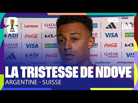 "Très difficile à accepter..."- La réaction de DAN NDOYE  après ARGENTINE - SUISSE