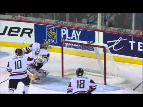 Latvia vs. Russia - 29 December 2011 - 2012 IIHF World Junior Championship