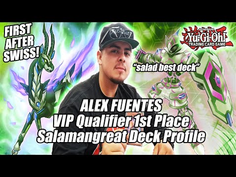 Yu-Gi-Oh! VIP Qualifier 1st Undefeated in Swiss - Salamangreat Deck Profile - Alex Fuentes - Texas