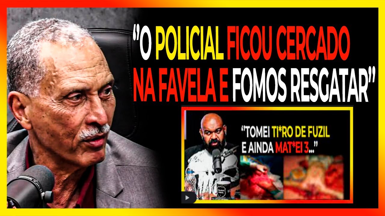 ELE FALOU COMO AJUDOU POLICIAL PRESO EM FAVELA DO RJ