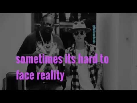 Hard 2 Face Reality- Justin Bieber & Poo Bear (LYRICS)