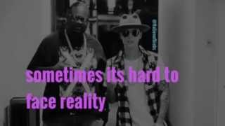 Hard 2 Face Reality- Justin Bieber & Poo Bear (LYRICS)