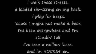 Wanted Dead Or Alive~ Bon Jovi~ w/ lyrics