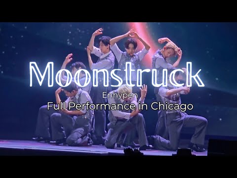 Moonstruck - Enhypen - Full Performance at United Center in Chicago - Fancam - 080925