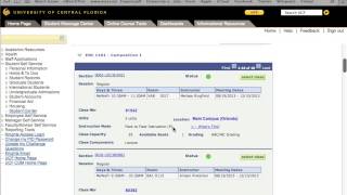 Add A Class myUCF