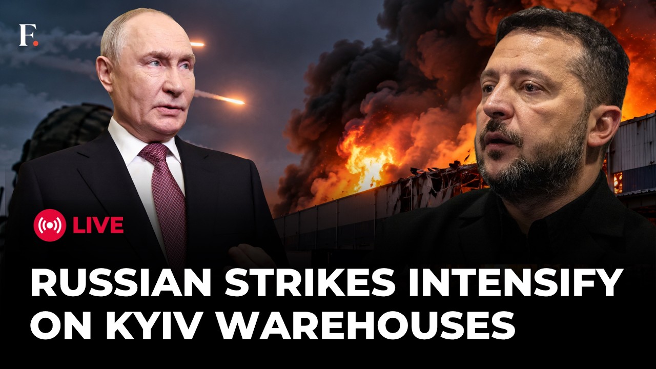 Russia’s New Ukraine Offensive? Kyiv Warehouses Hit 100 Times Since June | WAR LIVE