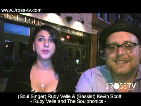 James Ross @ (Soul Singer) Ruby Velle Speaking On Her (Bassist) Kevin Scott - www.Jross-tv.com