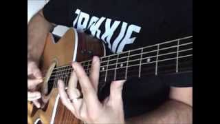 Damn Good Guitar Lesson with TAB (Steve Vai &amp; David Lee Roth)