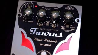 Video thumbnail for T-Di - bass preamp (Taurus-Amp) by TaurusAmp