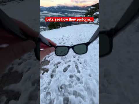 Sunglasses with a Camera 😎 📸