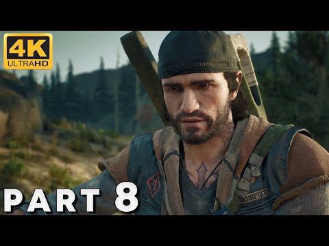 DAYS GONE PC Walkthrough 4K Part 8 - Bear Attack [No Commentary]