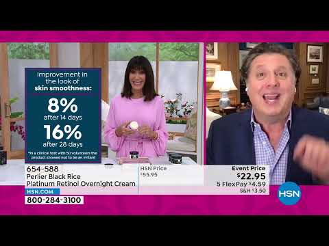 Perlier Black Rice Platinum Retinol Nachtcreme