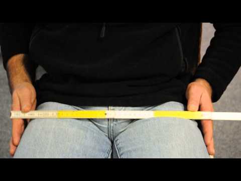 Rollstuhl Sitzbreite ermitteln